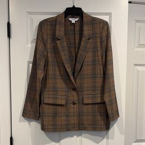 NWT Old Navy Classic Checkered Blazer